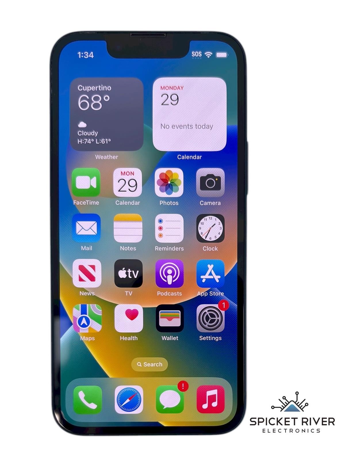 Apple iPhone 13 Mini A2481 – 128GB Unlocked – Midnight iOS Smartphone – READ