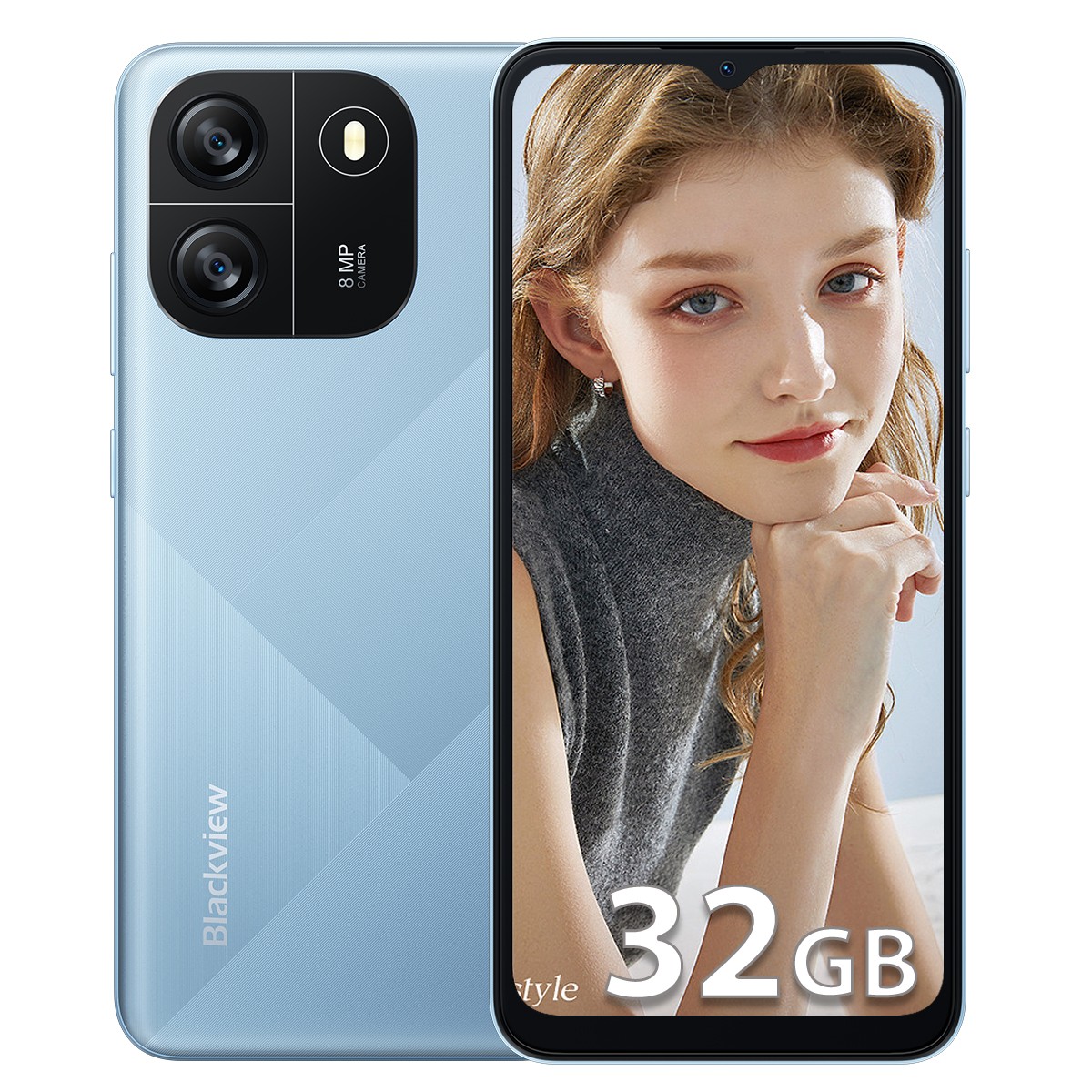 Blackview WAVE 6C Smartphone 4GB+32GB 6.5″ 5100mAh Android 13 Dual SIM Unlocked