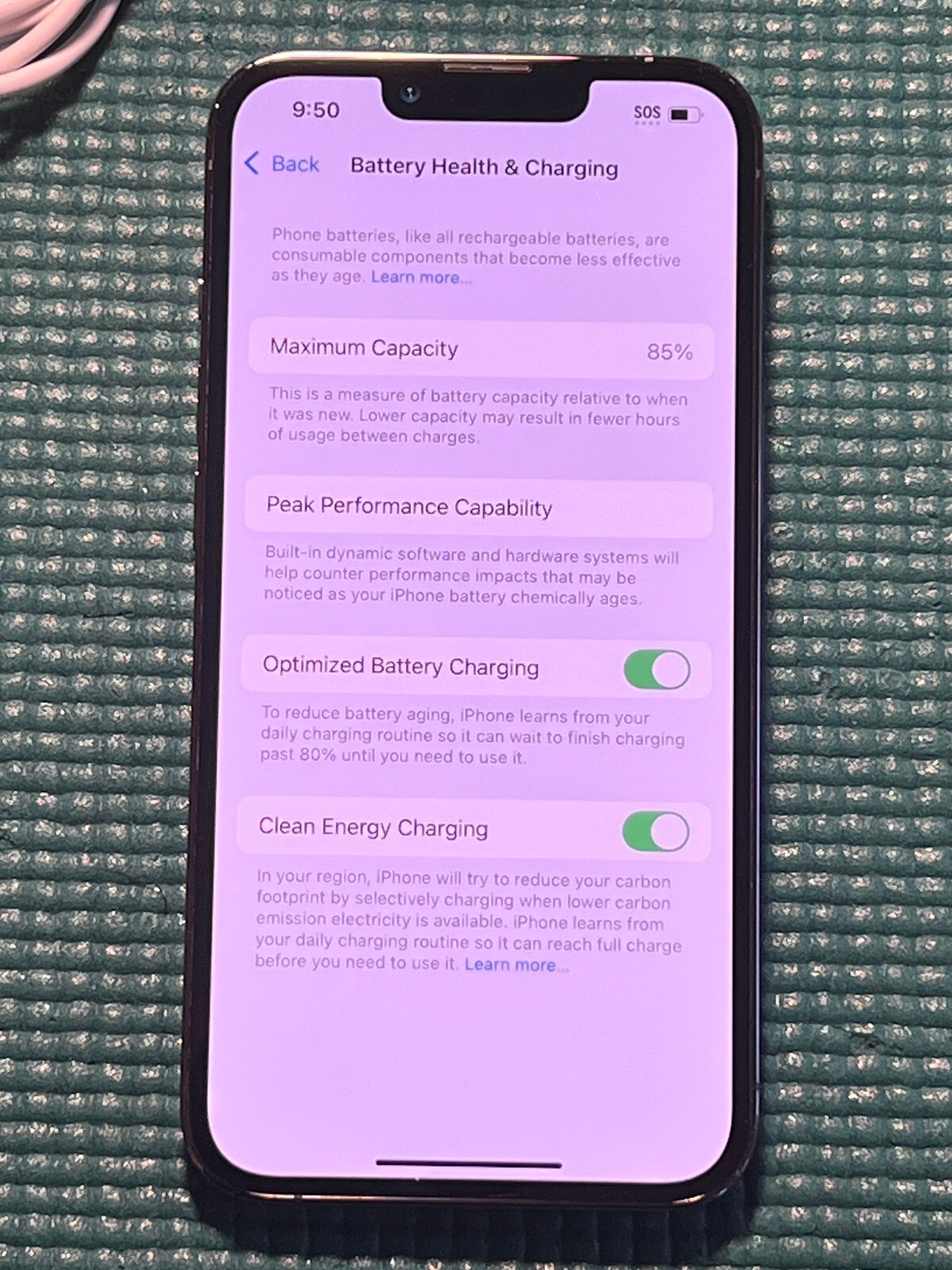 Apple iPhone 13 Pro – 128GB – Graphite (Unlocked) A2483 (CDMA + GSM)