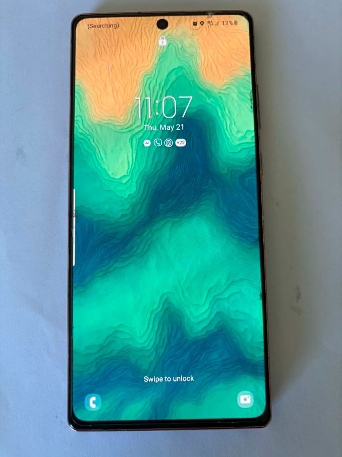 Samsung Galaxy Note20 5G SM-N981U1 Unlocked 128GB Mystic Bronze