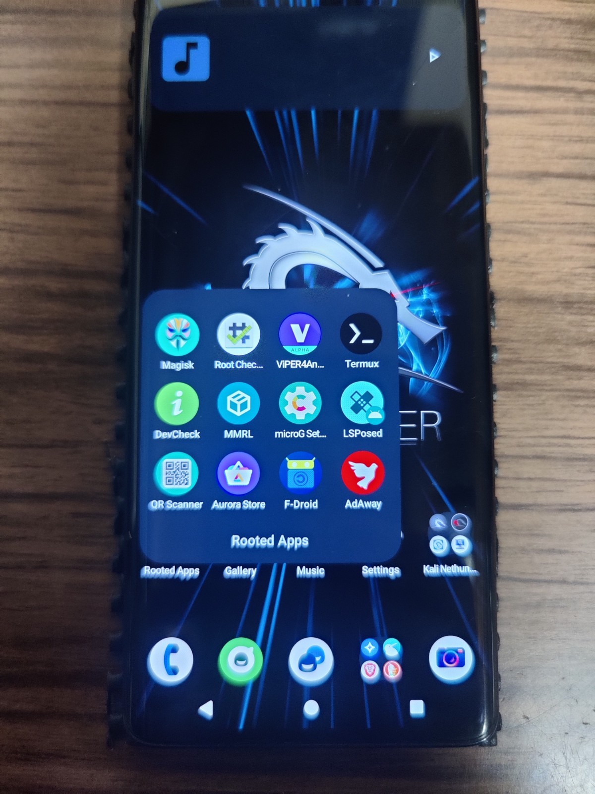 Motorola Edge 2024 Rooted Degoogled Kali Nethunter Android 16 T-Mobile Locked