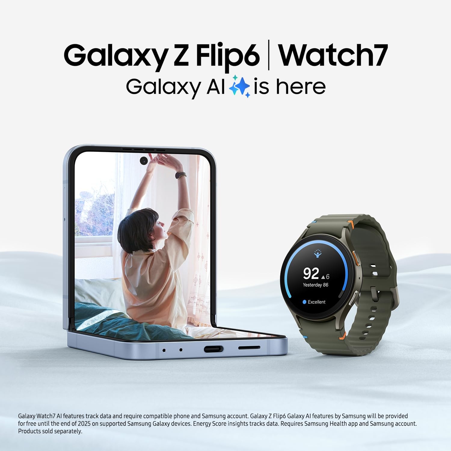 Unlocked Samsung Galaxy Z Flip6 5G – 256GB – Blue – SM-F741ULBAXAA