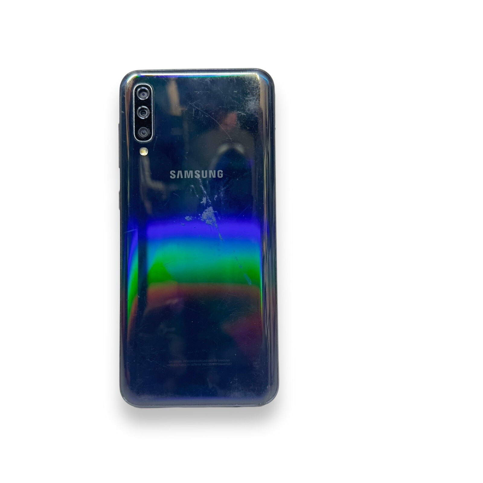 Samsung Galaxy A50 SM-A505U – Black, Cracked Screen, Untested , For Part