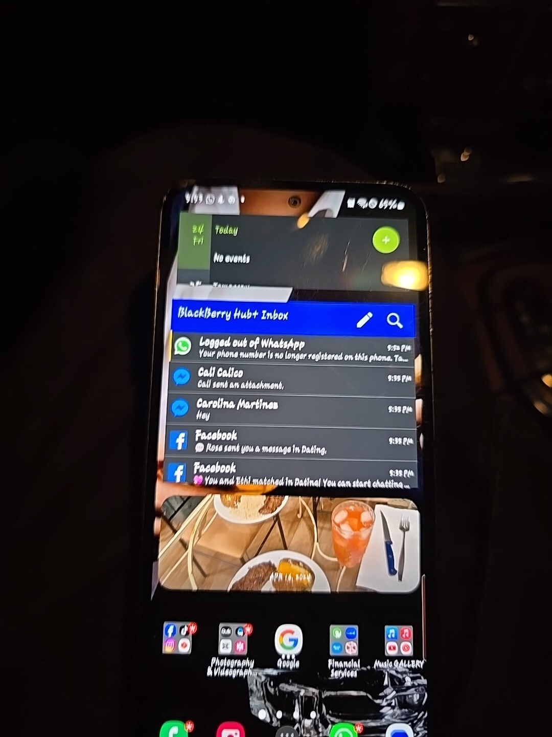 Samsung Galaxy A54 5G With TikTok And CapCut Installed SD Card Slot