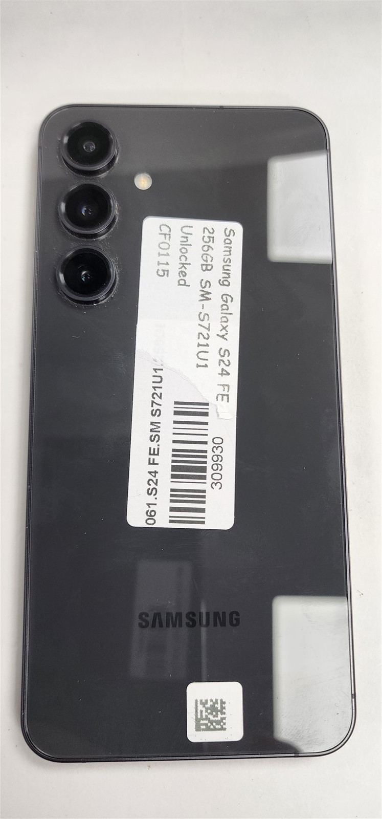 Samsung Galaxy S24 FE 256GB Gray SM-S721U1 (Unlocked) -GSM World Phone- CF0115