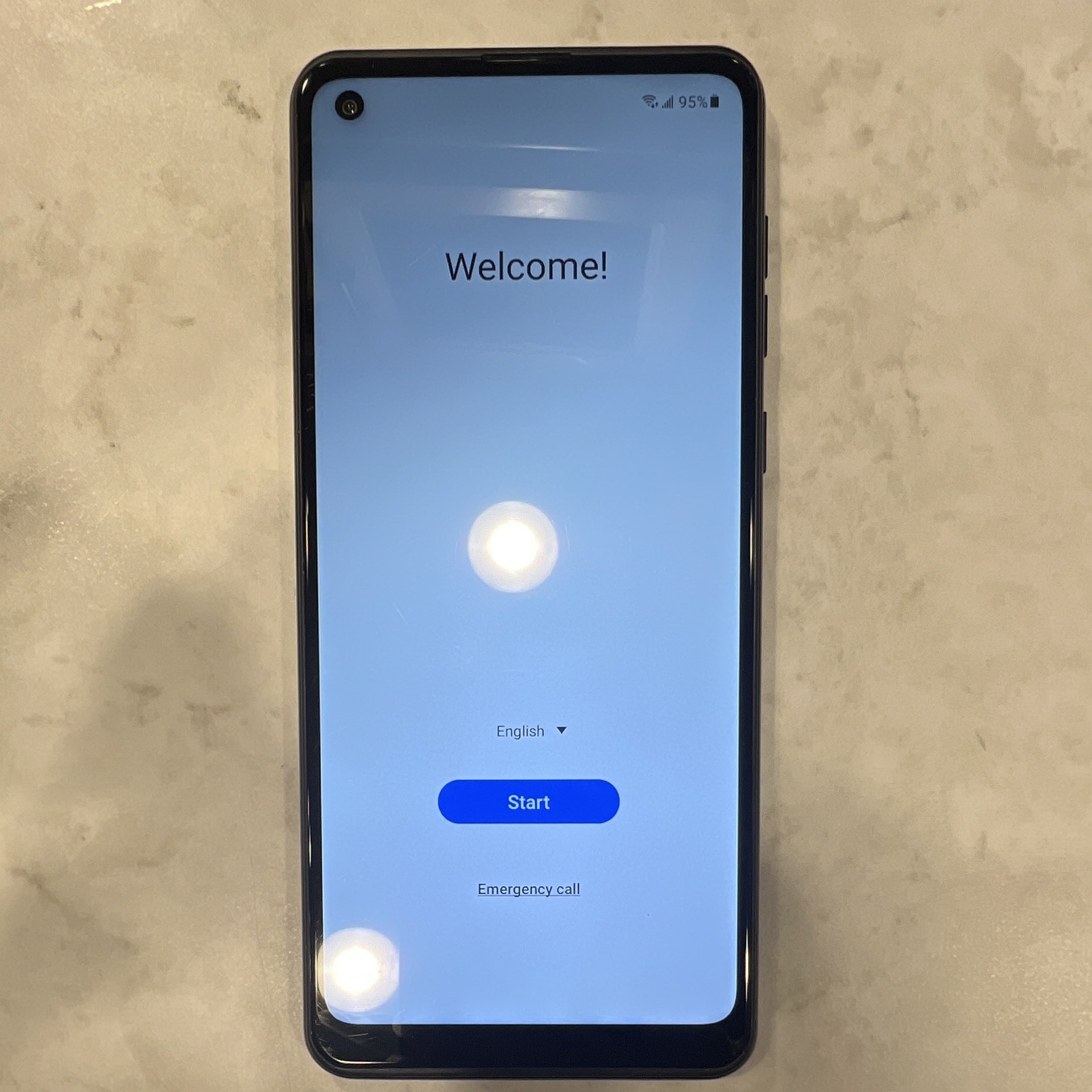 Samsung Galaxy A21 Black Android Smartphone Slate Style Quad Camera