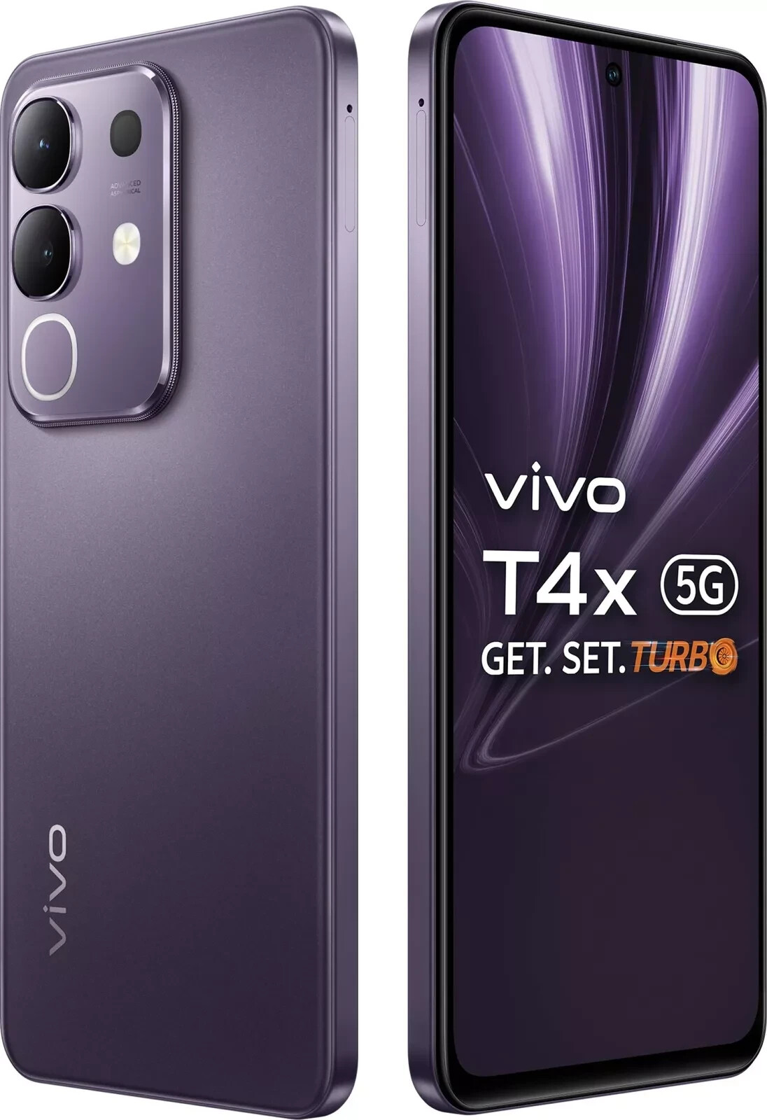 vivo T4X 5G (Purple 256GB 8GB) 6.72″ Dimensity 7300 5G Processor Global Version