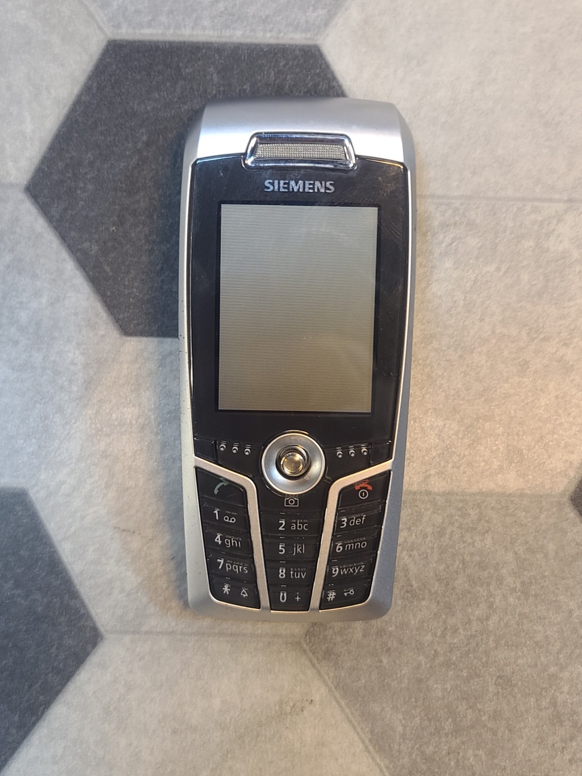 Siemens S Series S66 – Very Rare Cellular GSM Phone Black & Silver (Cingular)