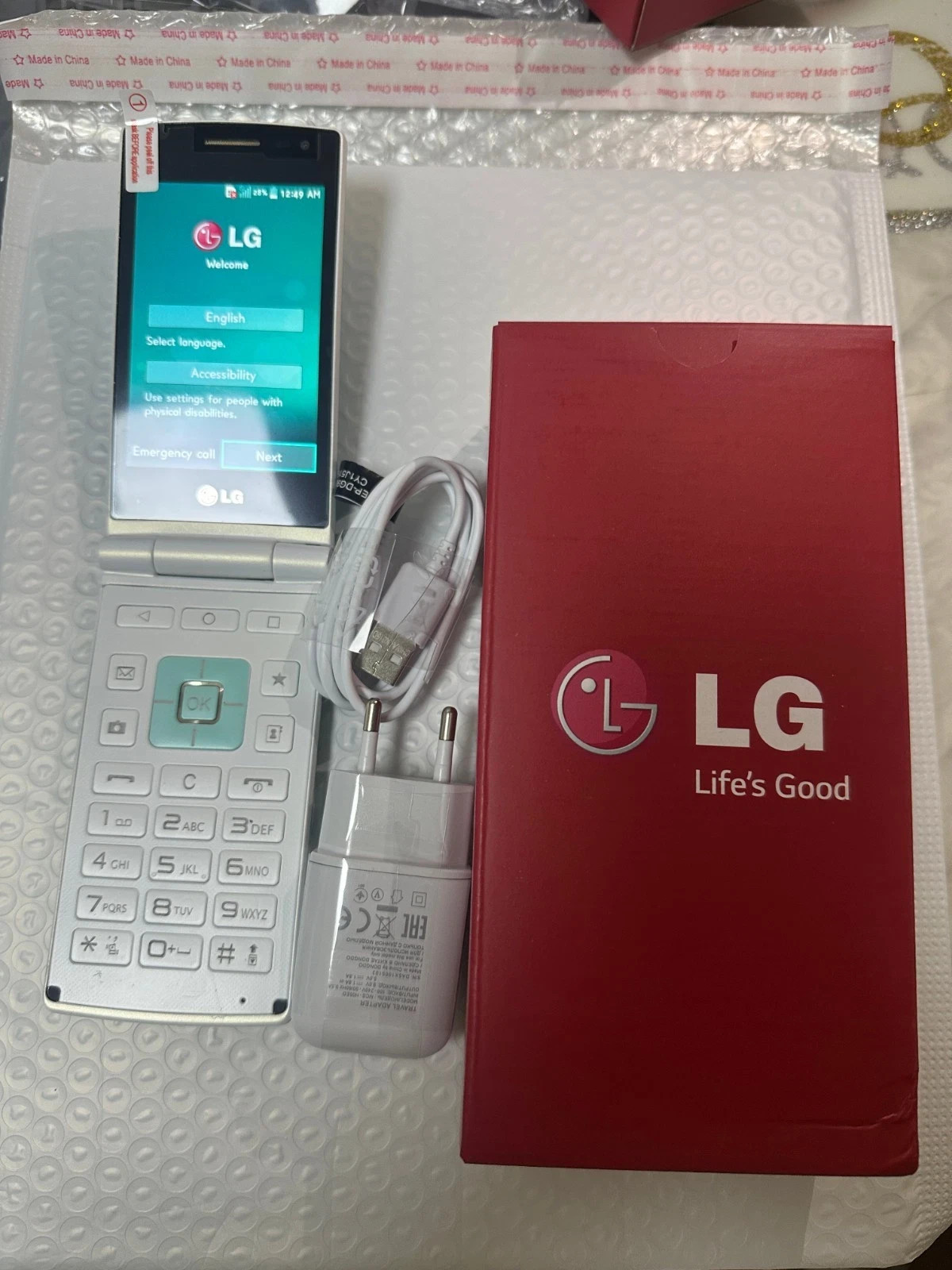 LG Ice Cream Smart F440 Flip F440L 4G LTE 8GB ROM Unlocked SmartPhone