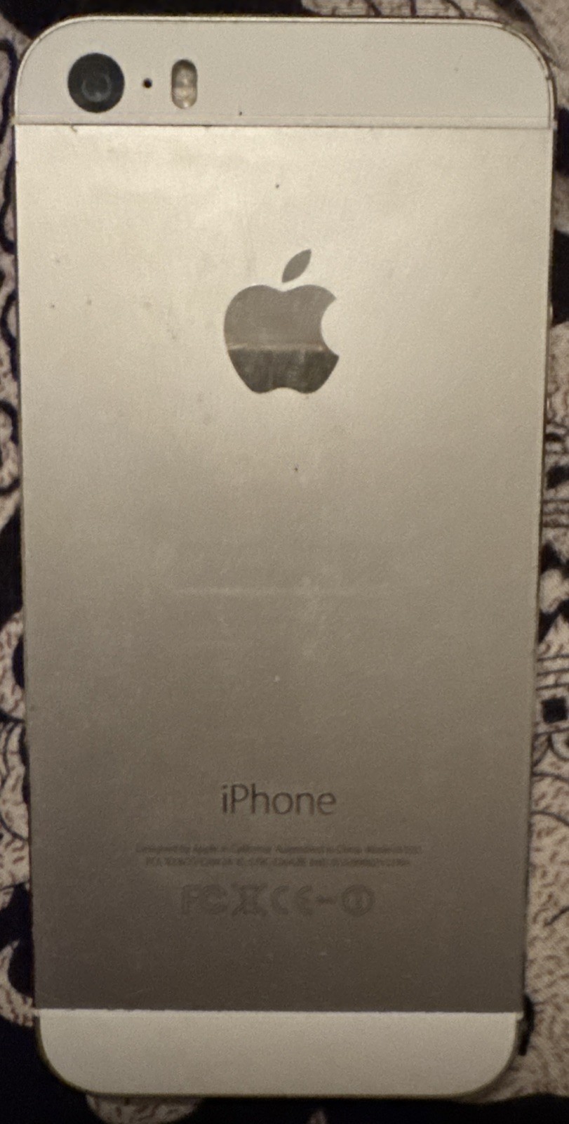 Apple iPhone 5s 64 GB White (Unknown) A1533 Very Good Used 12.5.7 IOS