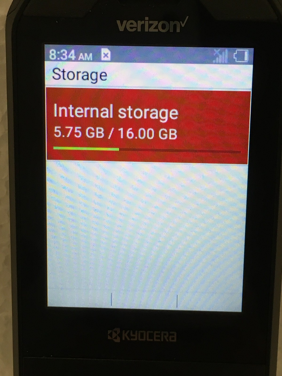 Kyocera DuraXV Extreme E4810 Rugged Flip Phone Verizon 16GB, WORKING FREE SHIP