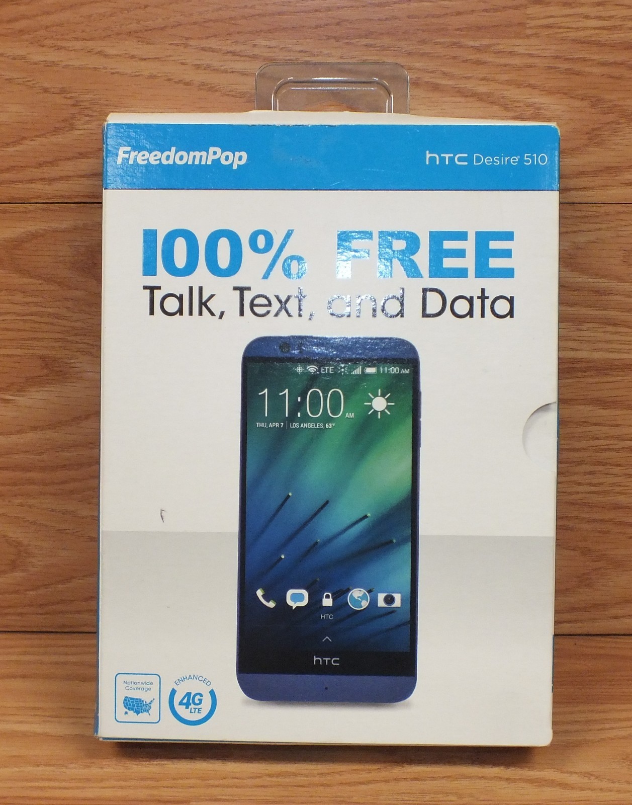 FreedomPop – HTC Desire 510 4G LTE CDMA Cell / Smart Phone NEW IN BOX **READ**
