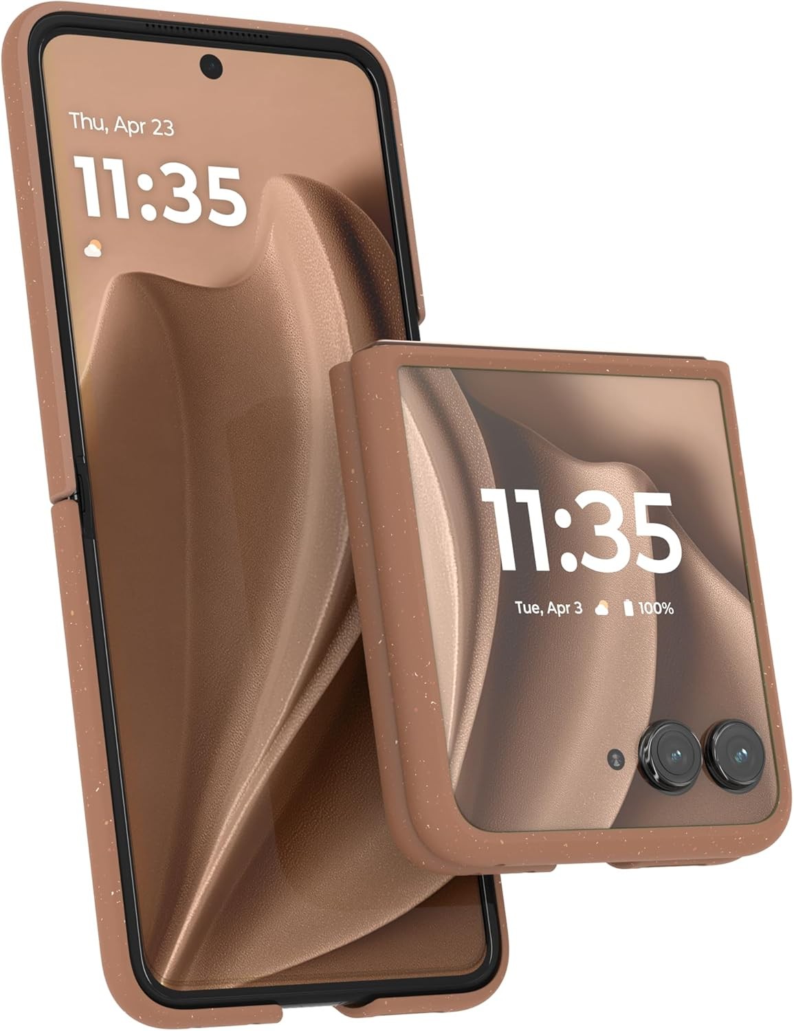 Motorola Razr+ 2025/2024 Mocha Mousse Brown Protective Case – Lightweight Shells