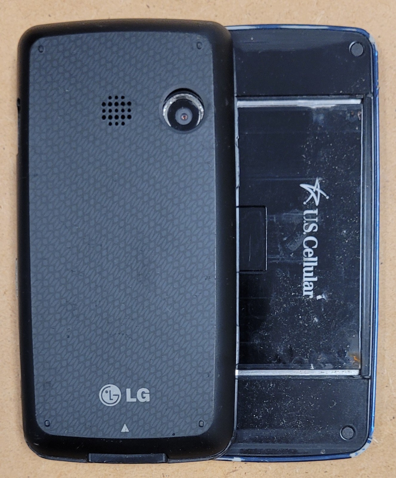 LG Banter Touch UN510 – Blue and Black ( U.S. Cellular ) Rare CDMA Slider Phone