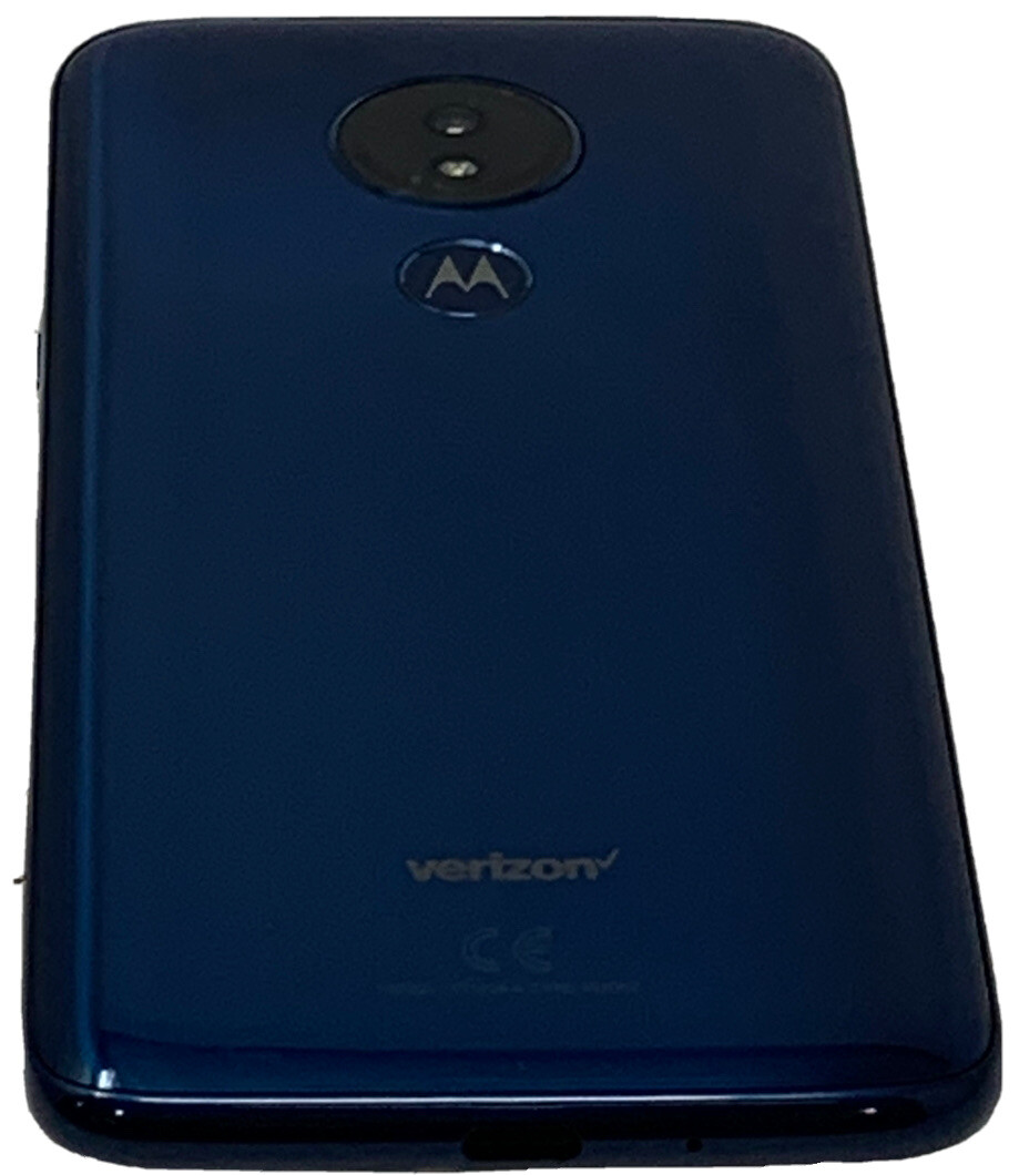 Motorola Moto G7 Power(XT1955-5)32GB Blue Consumer Cellular Android Smartphone C