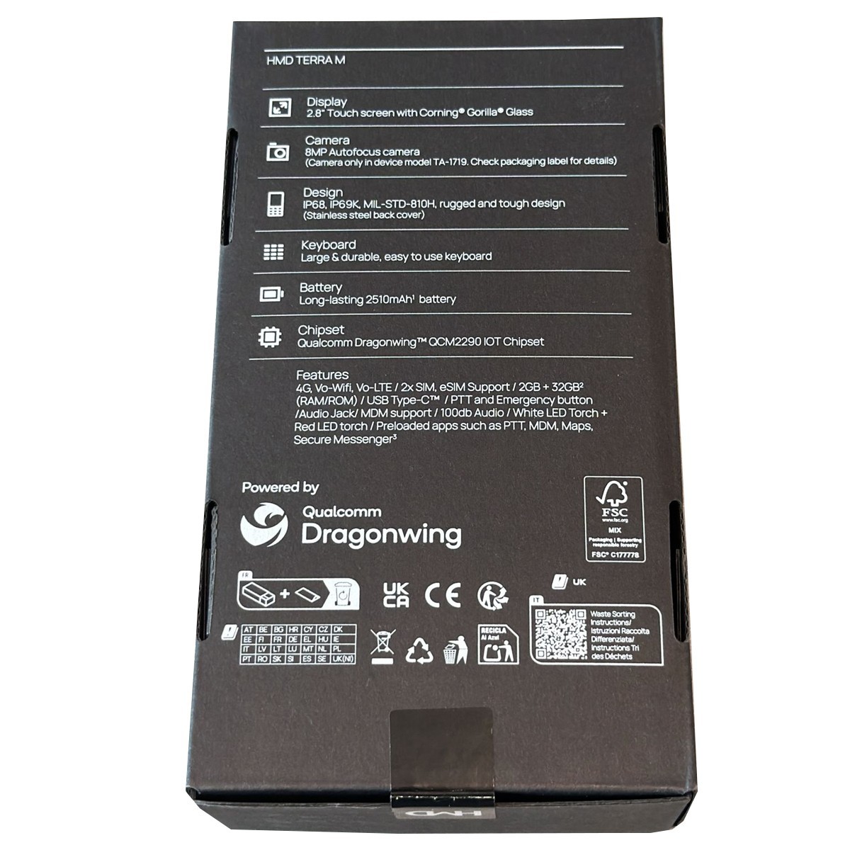 HMD Terra M (TA-1719) 4G 32GB + 2GB RAM Smart OS 14 Rugged Tough – GSM Unlocked