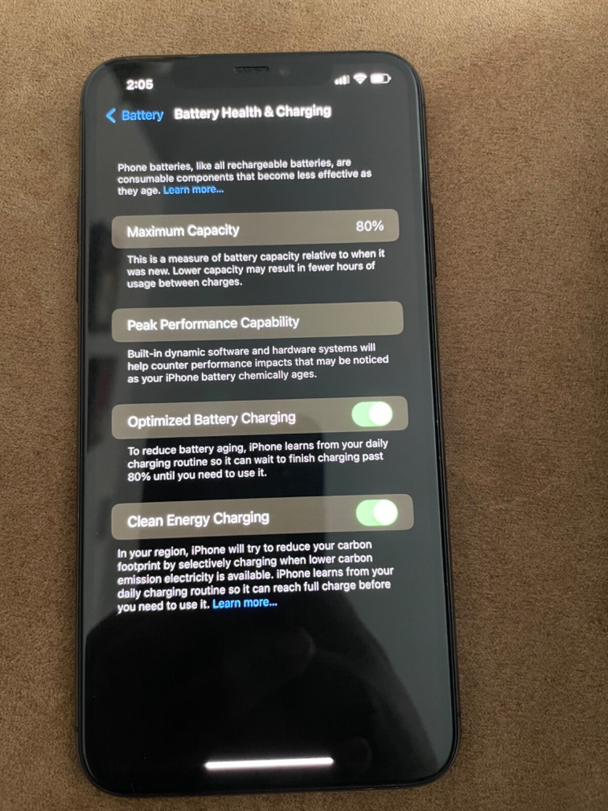 Apple iPhone 11 Pro Max – 64GB – Space Gray (Boost Mobile) A2161 (CDMA + GSM)