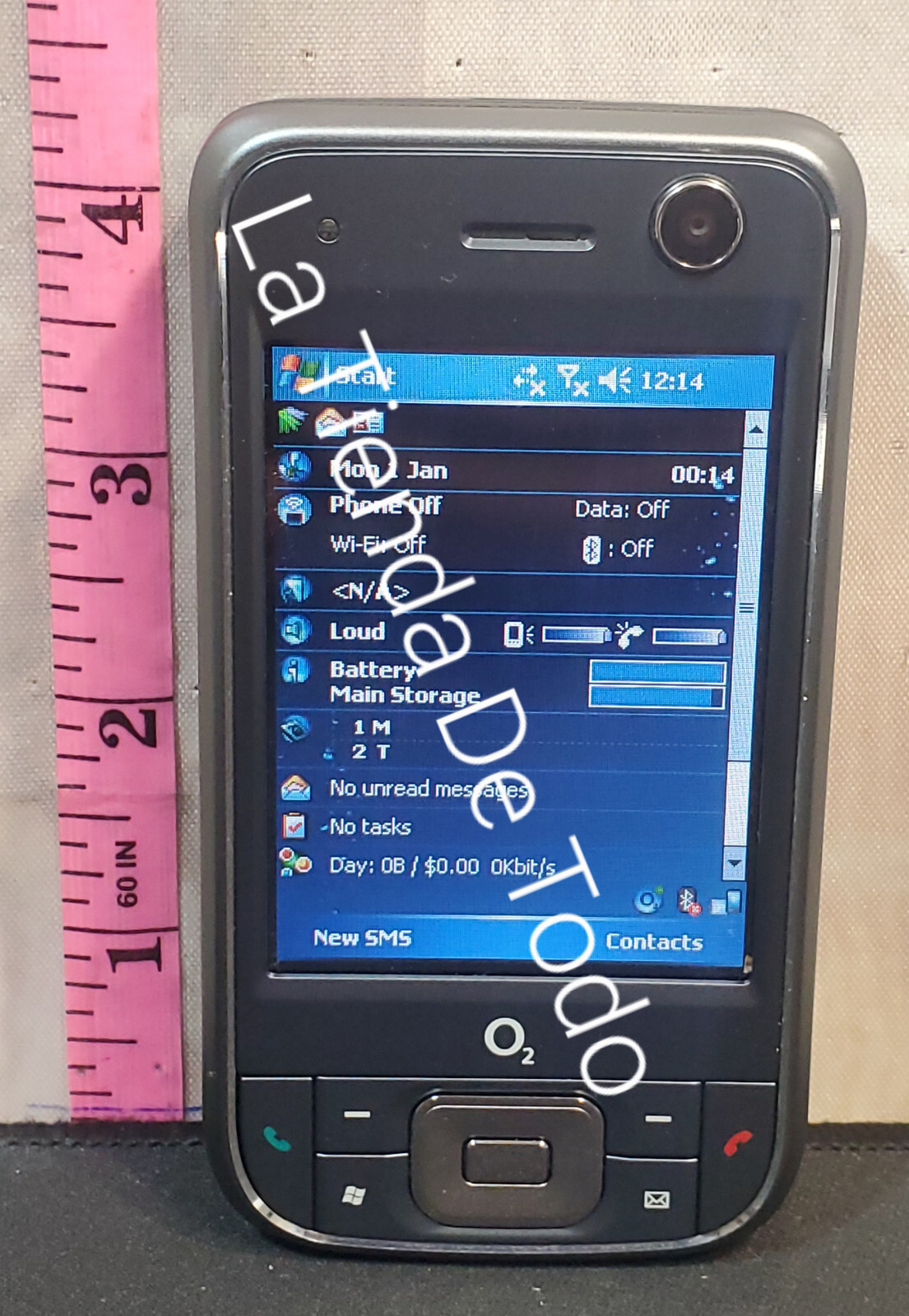 RARE 02 XDA ZINC WINDOWS POCKET PC SLIDER CELLPHONE PHONE READ