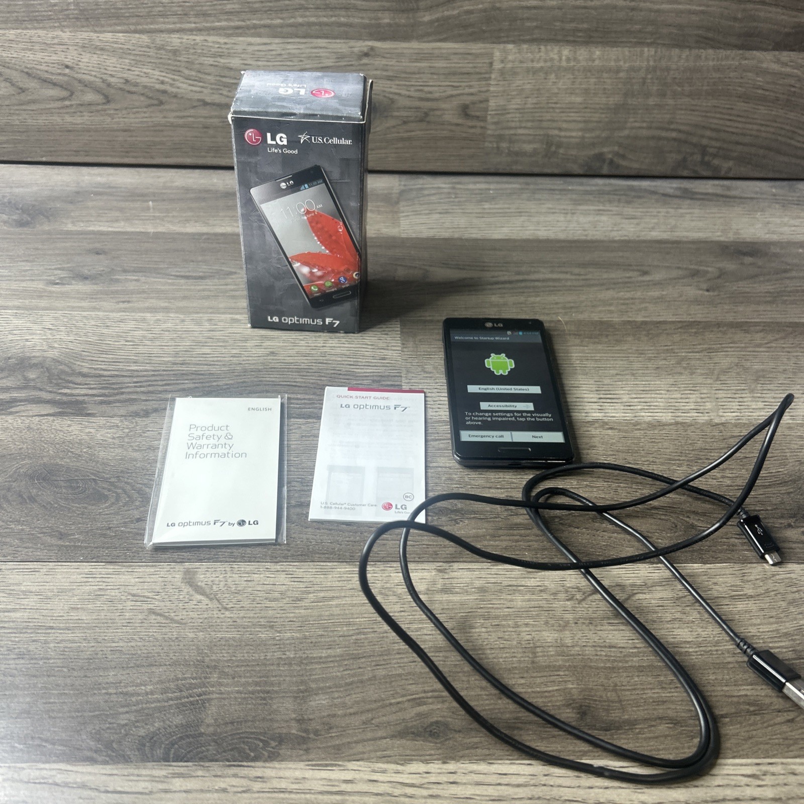 LG Optimus F7 US780 – 8GB – Black (U.S. Cellular)