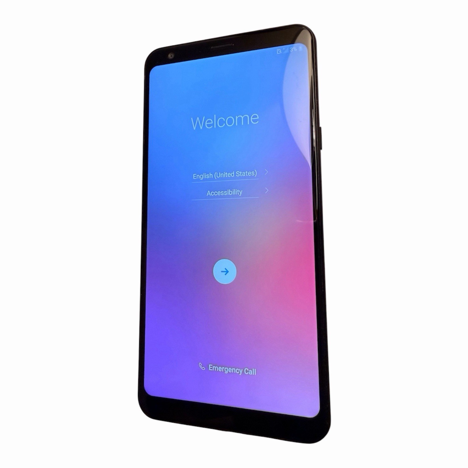 LG Stylo 4 LM-Q710ULS Black Smartphone Tested Powers On