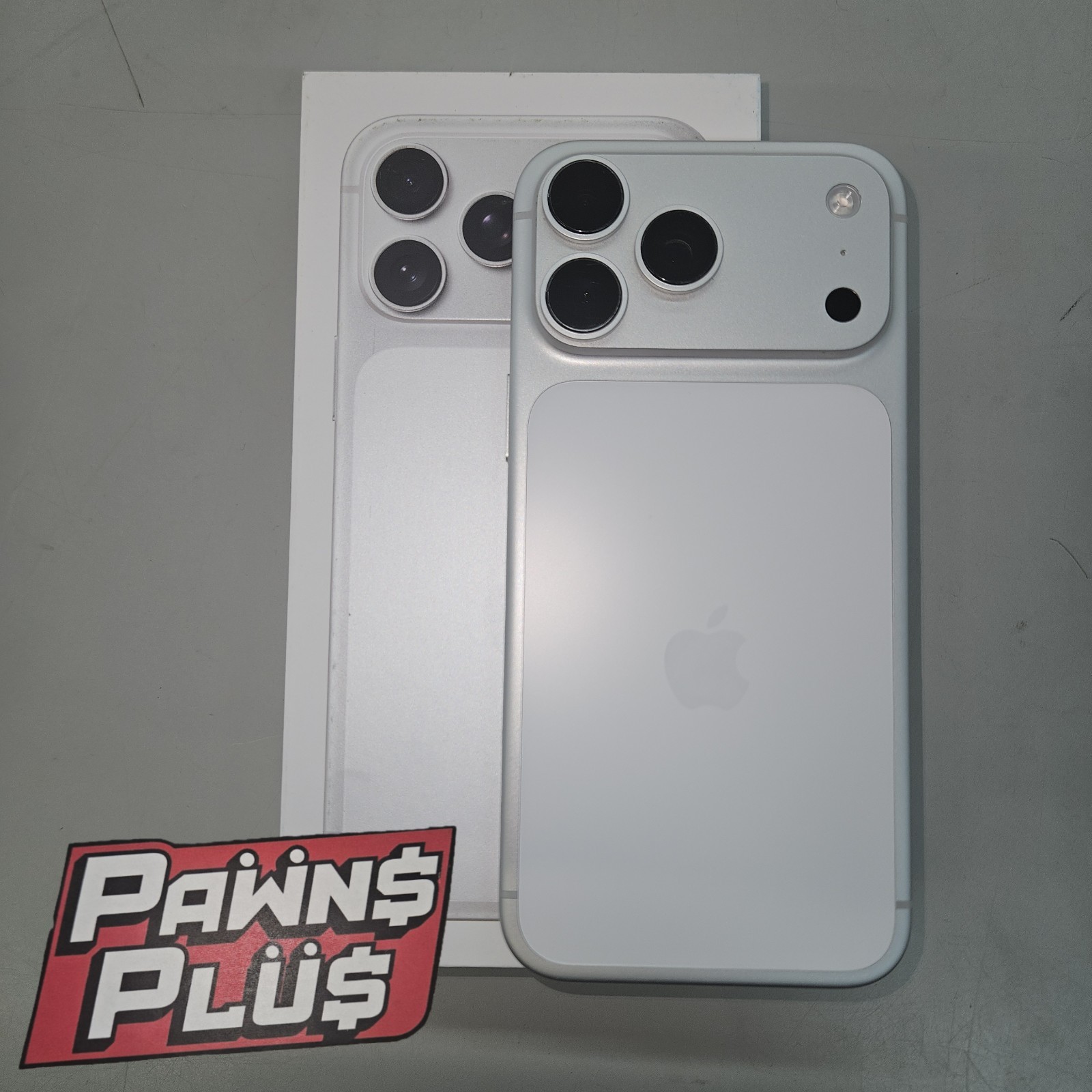Apple iPhone 17 Pro Max 256GB Silver Battery H. 100% ATT ONLY CANNOT BE UNLOCKED