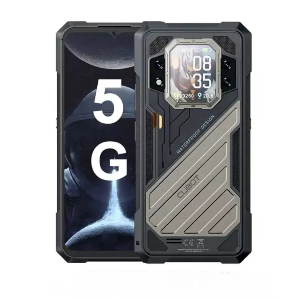 Cubot KingKong X 5G Rugged Smartphone 32GB+512GB 6.58″ 120Hz NFC,Dual Screen