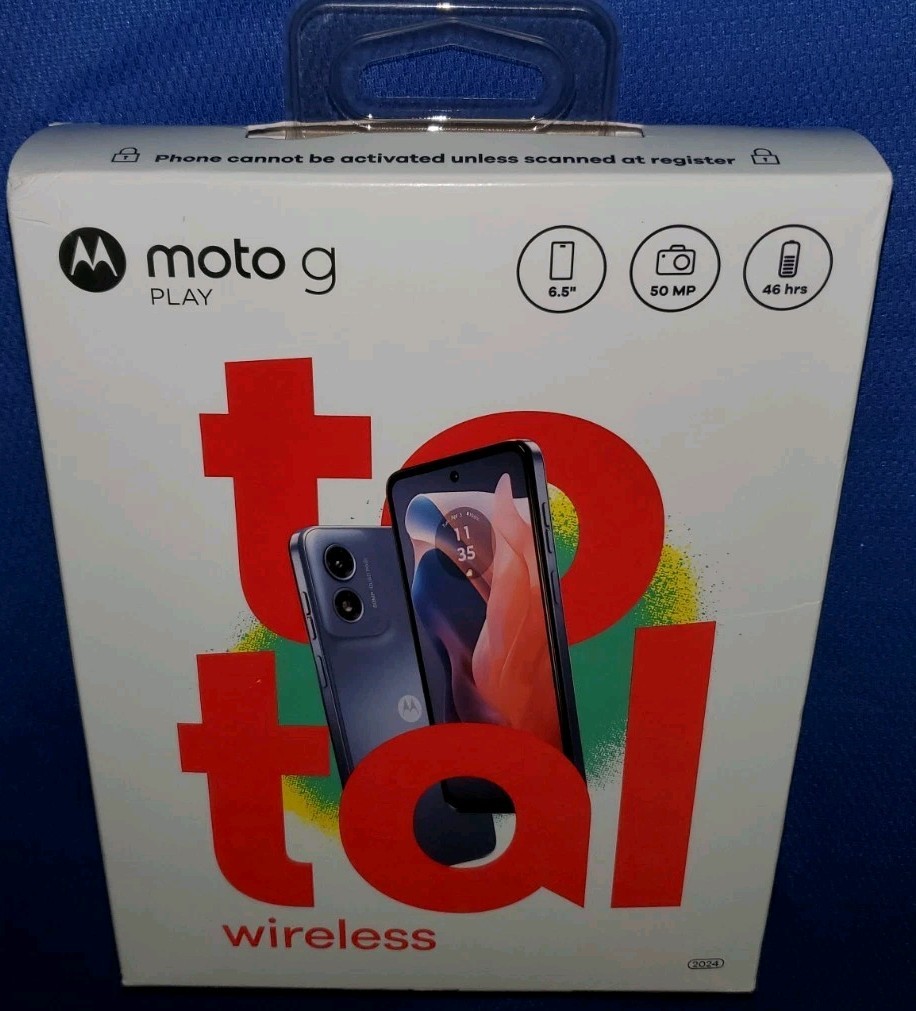Motorola Moto G Play PB0C0008US 6.5″ 3 GB RAM Total Wireless CDMA LTE NEW Seald