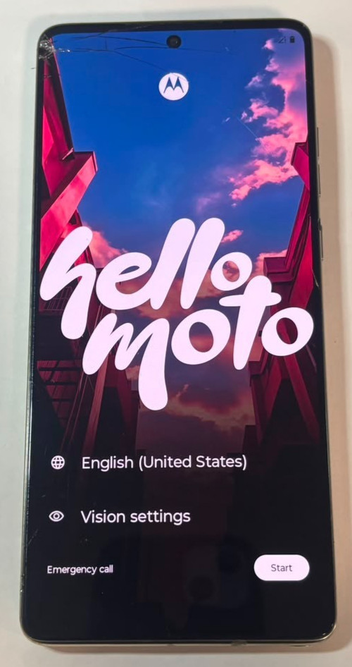 CRACKED Motorola Moto G Stylus 5G 2024 AT&T/Cricket Locked 128GB Caramel Latte