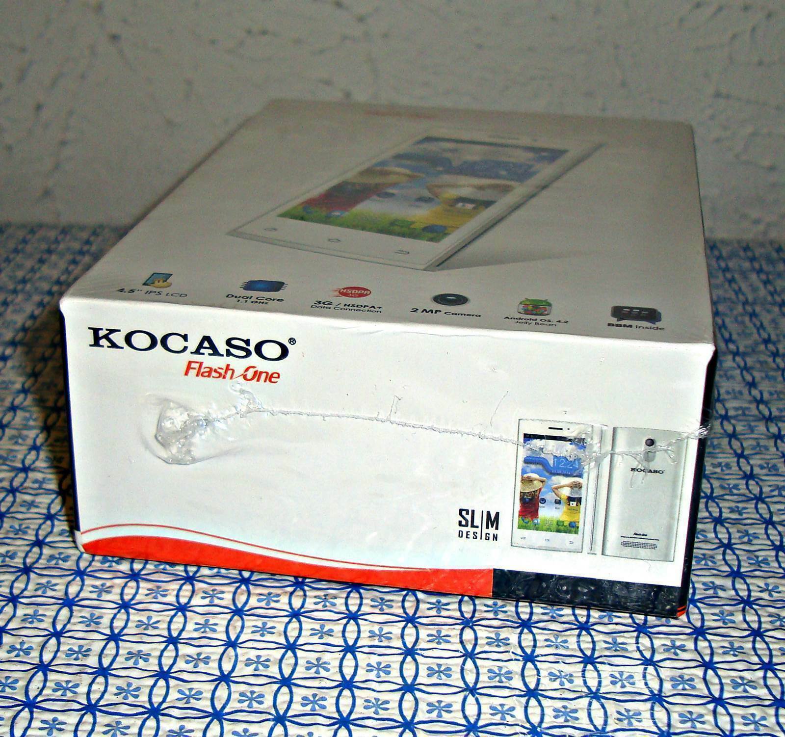 【NEW】KOCASO FLASH ONE 3G SMARTPHONE, ANDROID OS, 4.5″ LCD,DUAL CORE,DUAL SIM,GPS