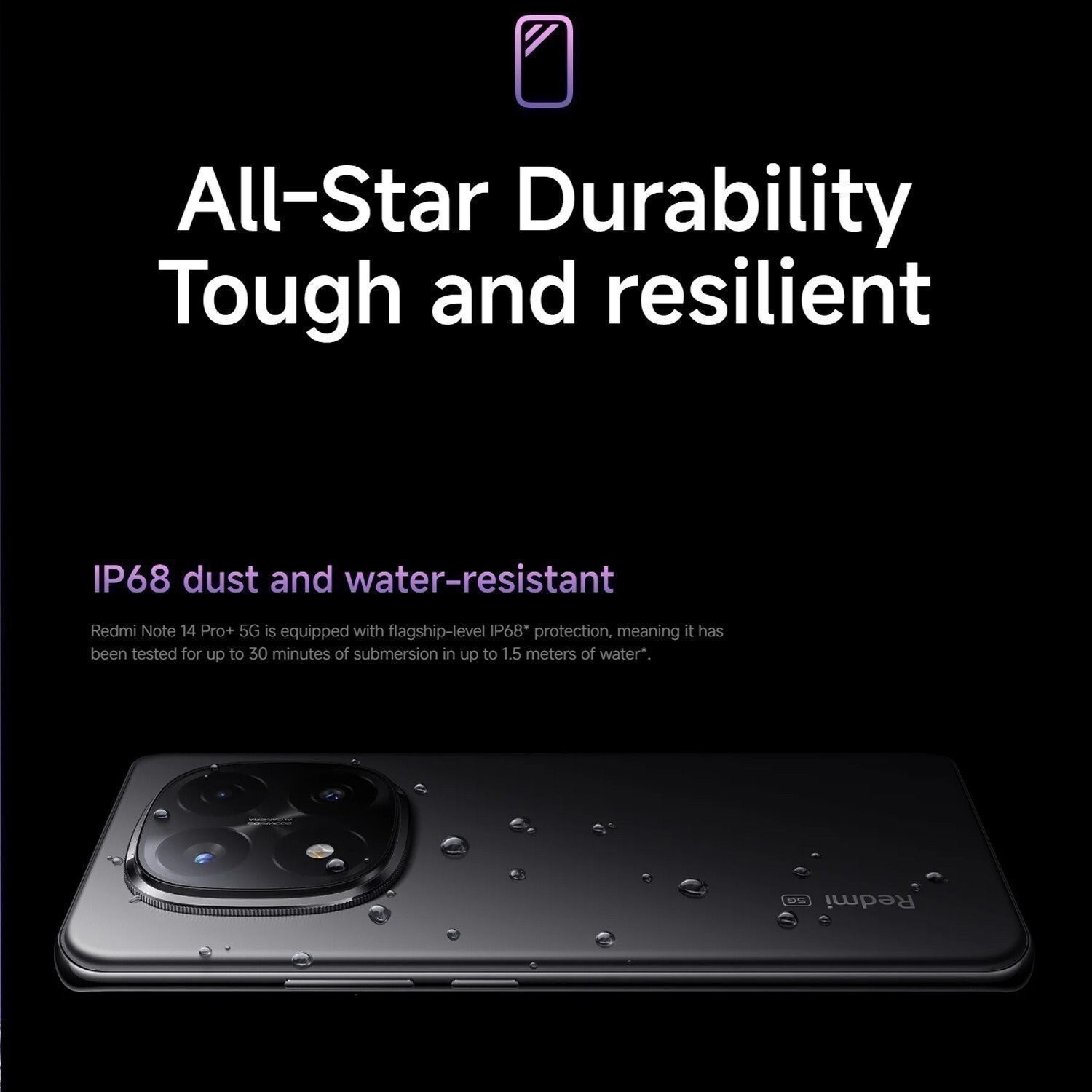 Xiaomi Redmi Note 14 Pro+ 5G GSM Unlocked (8GB+256GB) 6.67″ AMOLED Global NEW