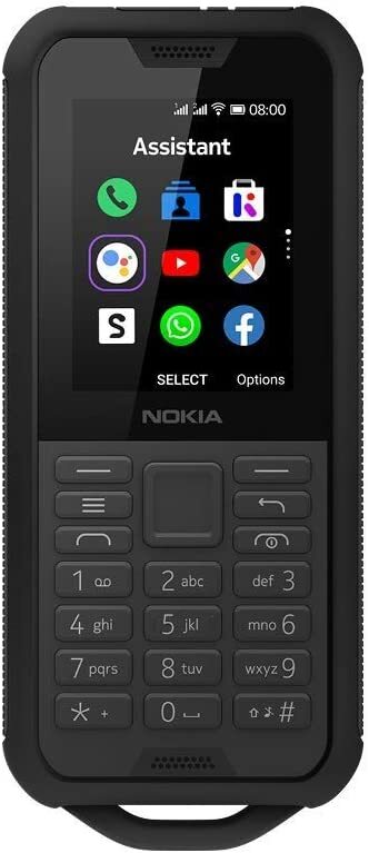 Nokia 800 Tough 2.4″ 4GB 512MB RAM Rugged Cell Phone Factory Unlocked – 4G LTE