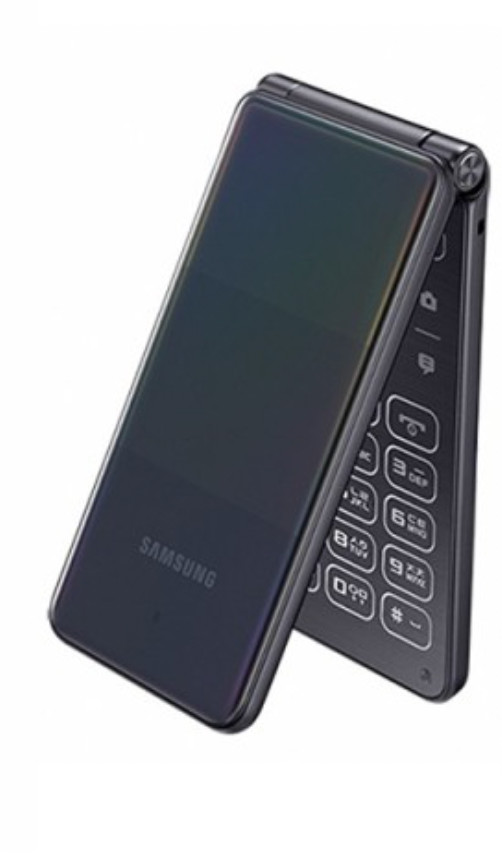 Samsung Galaxy Folder 2 SM-G160N 32GB Unlocked LTE Flip Phone Black White Red A+