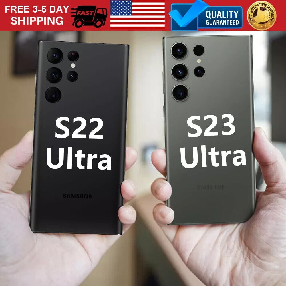 NEW SEALED SAMSUNG GALAXY S23 ULTRA 5G/S22 ULTRA 5G GSM CDMA FACTORY UNLOCKED