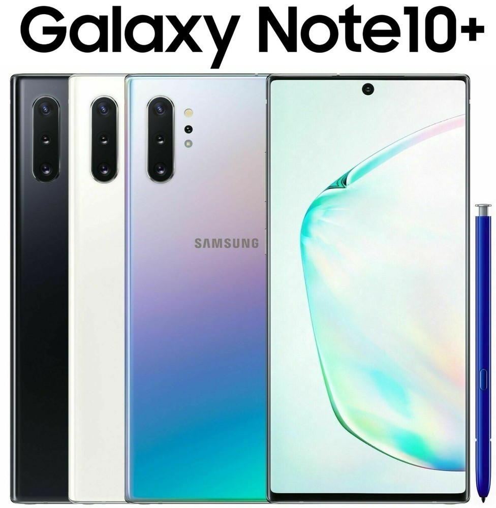 New Samsung Galaxy Note 10+ Plus 256GB GSM CDMA Fully Factory Unlocked US Smartp