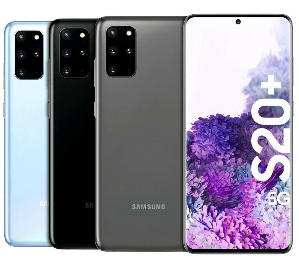NEW Samsung Galaxy S20+ Plus 5G SM-G986U 128GB Factory Unlocked Smartphone