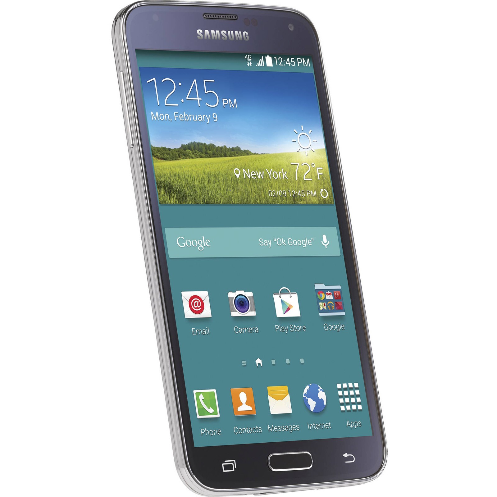 Samsung Galaxy TWSAS903VCPWP S5 4G LTE Straight Talk/TracFone Prepaid Smartphone
