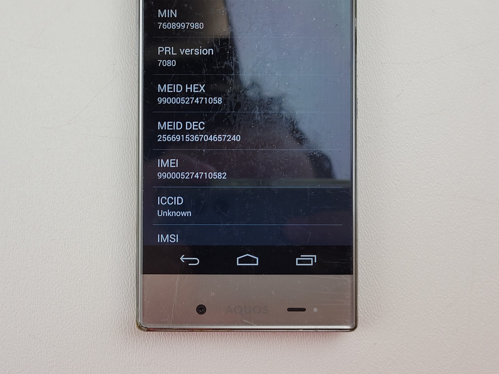 Sharp Aquos Crystal (306SH) 4GB – Silver (Boost Mobile) Smartphone – H8156