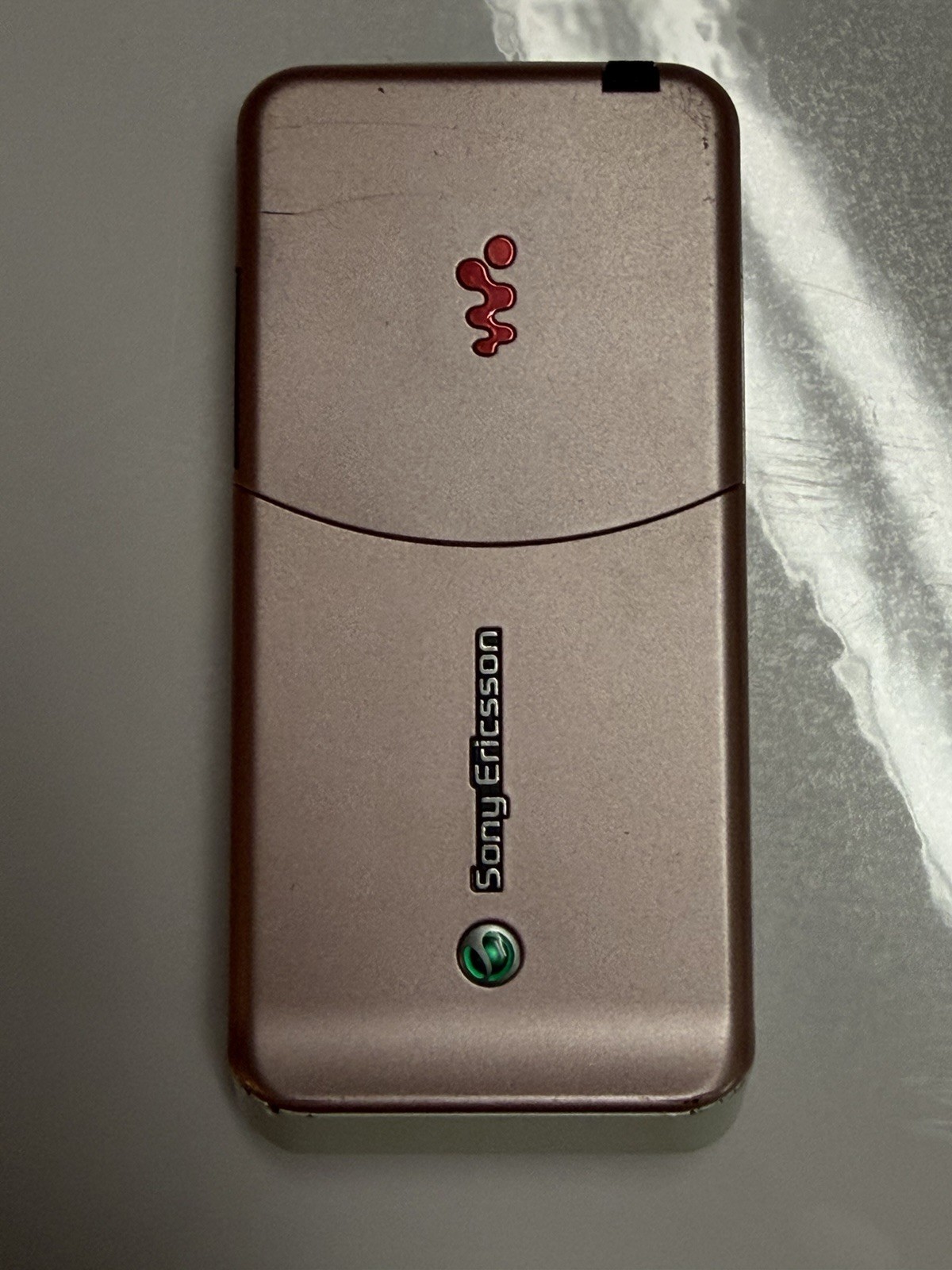 Retro Sony Ericsson Walkman W580i Cell Phone 2G for AT&T -Untested