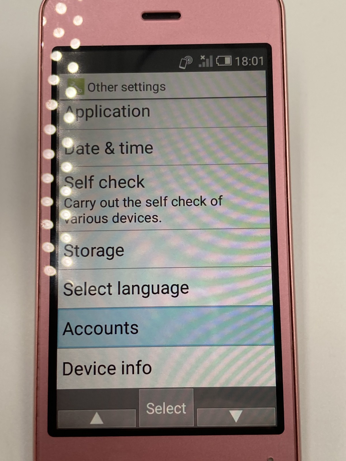 Docomo SHARP SH-01J Aquos KEITAI 2 ANDROID FLIP PHONE PINK Unlocked Used
