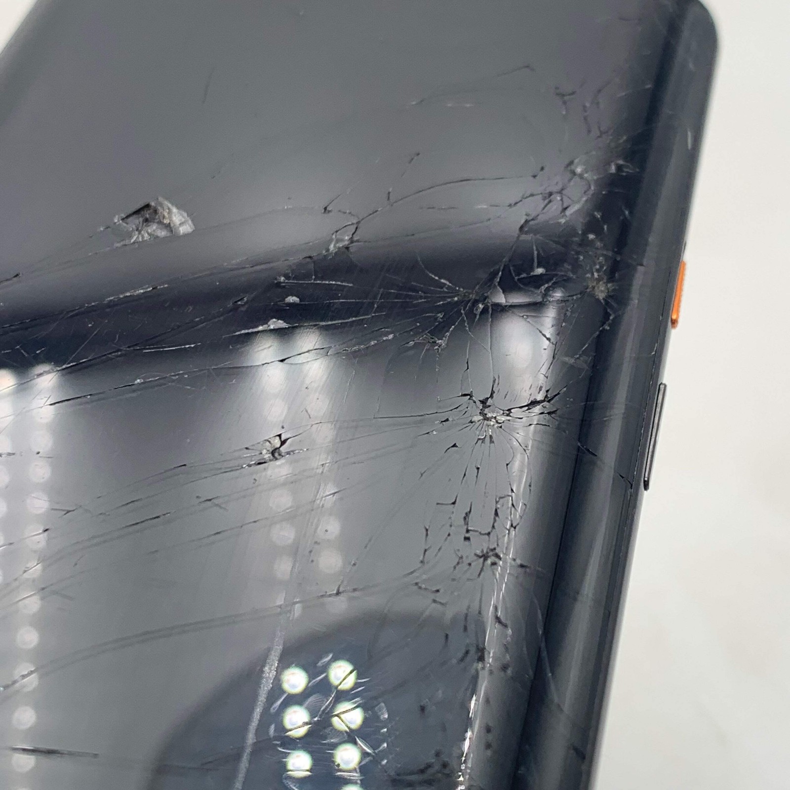 OnePlus 7T Pro 5G McLaren 256GB Black HD1925 Unlocked Cracked