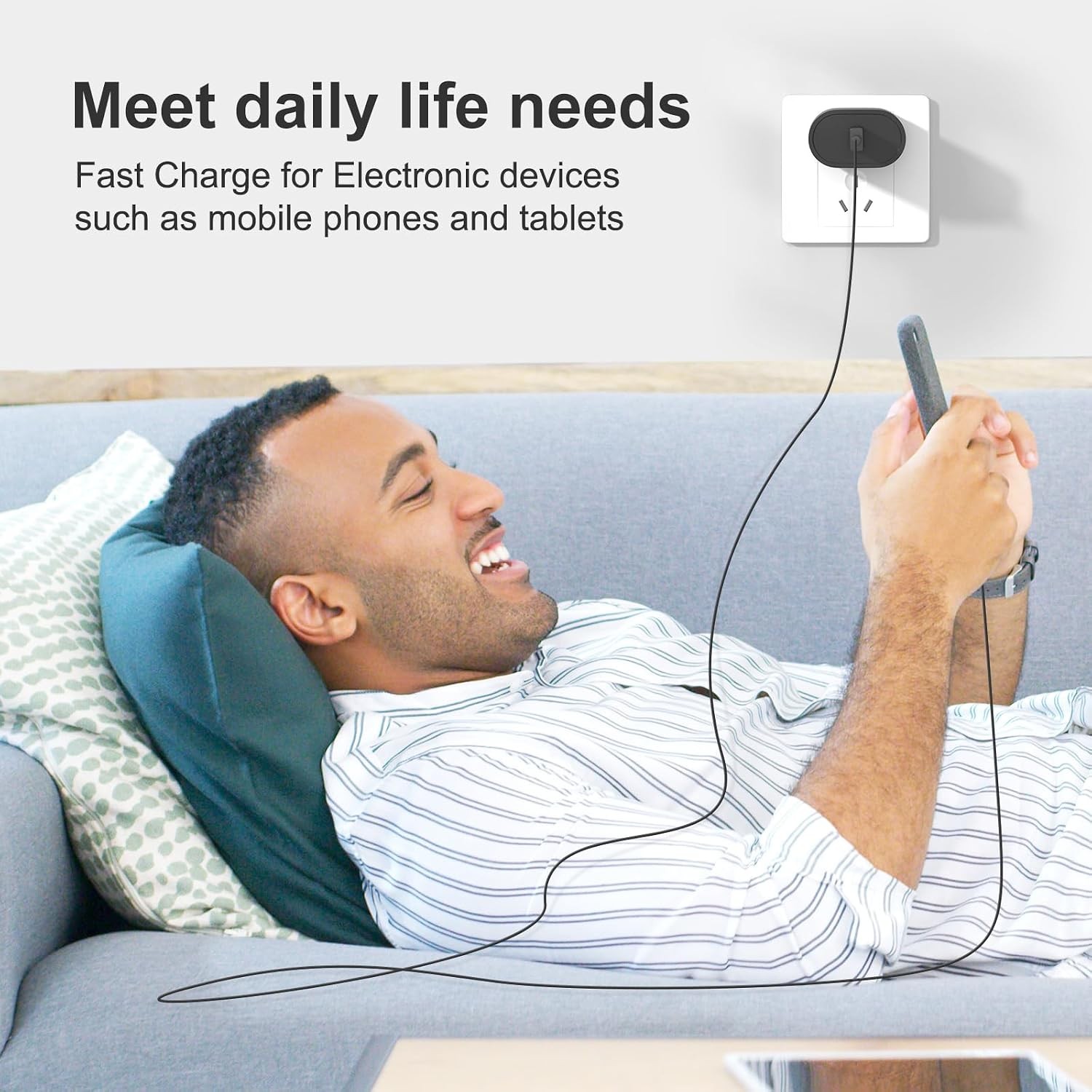 25W Super Fast Wall Charger USB-C 4 Pack with 10ft Cable for Samsung Galaxy S26