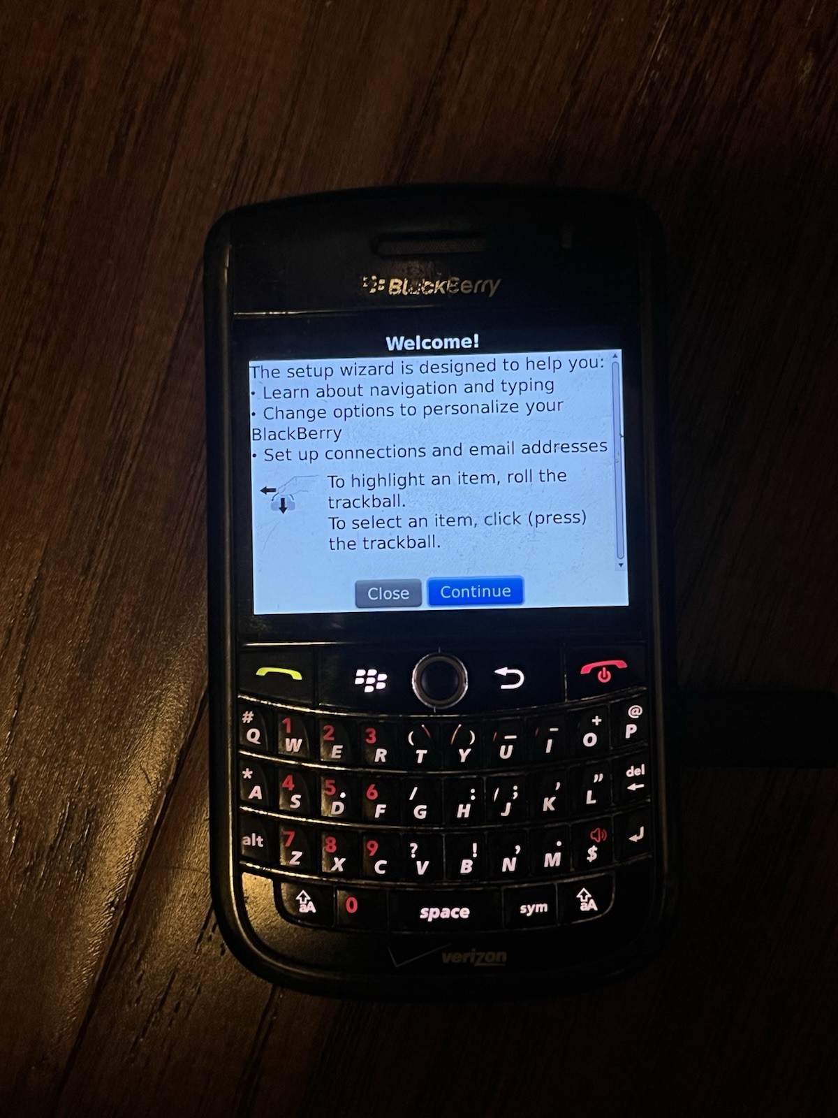 BlackBerry Tour 9630 – 256 MB – Black (Verizon Locked) NO BATTERY