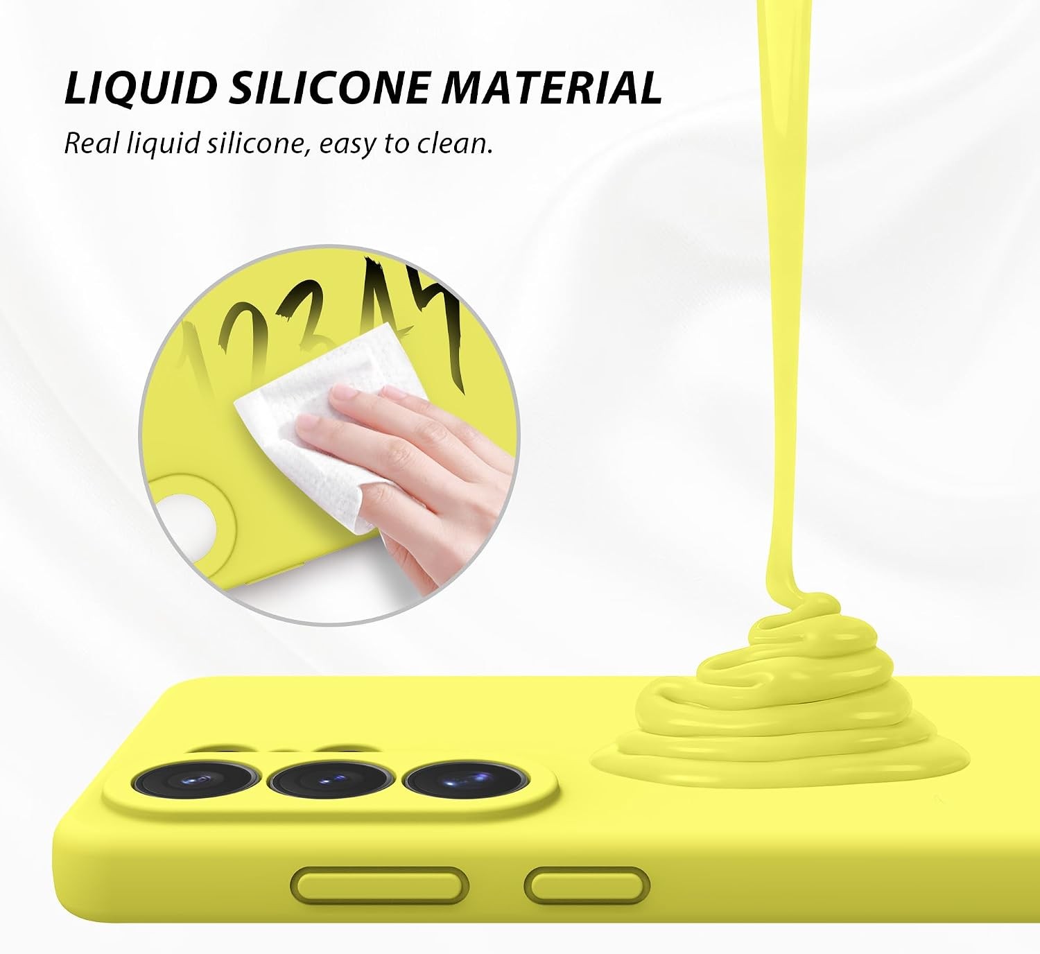 Silicone Case for Samsung Galaxy S26 Ultra 6.9 Inch Lightweight Slim Anti-Scratc