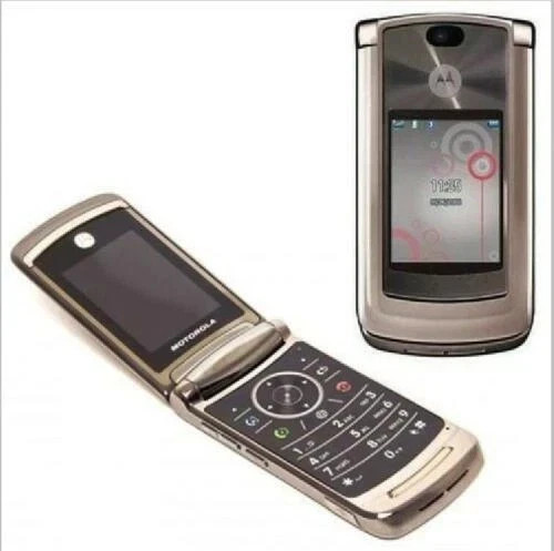 Original Motorola RAZR2 V9 Unlocked 3G HSDPA Flip Cellphone Bluetooth Java 2MP