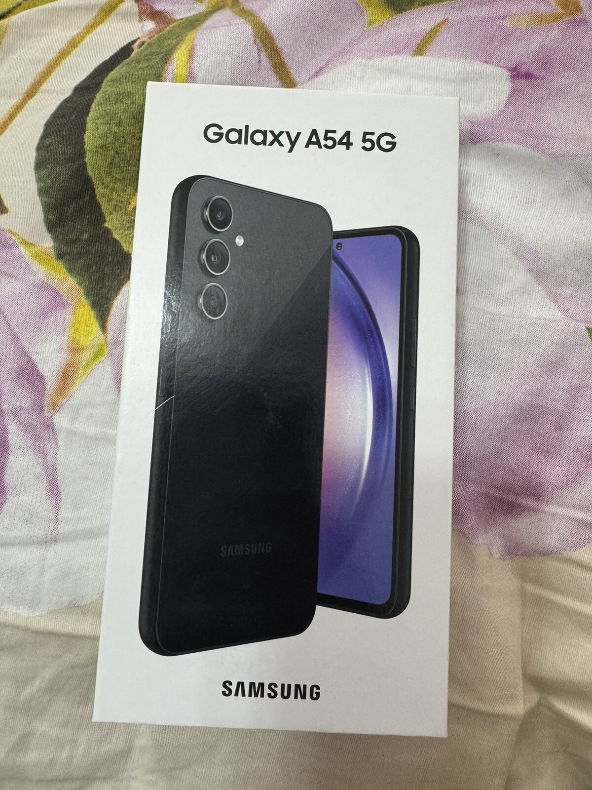 Samsung Galaxy A54 5G – 128 GB – Awesome Graphite (GSM Unlocked) New Open Box