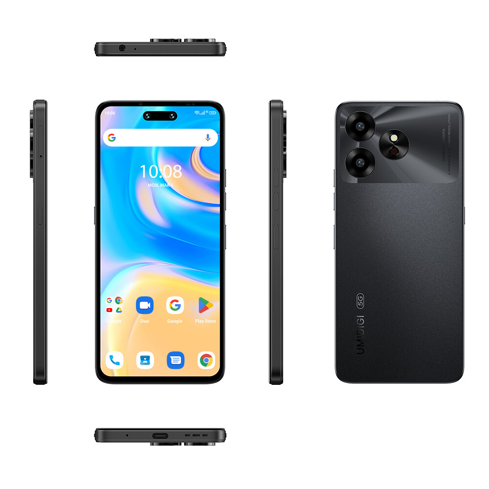 UMIDIGI G6 5G Android 13 NFC 6GB+128GB Unlocked 90Hz 4G Octa Core Smartphone