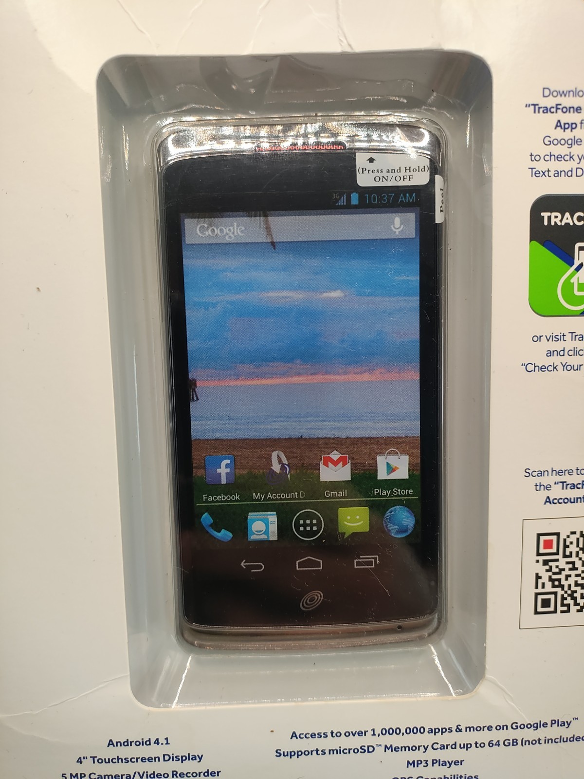 Maxpatroit Android 4.1 Smartphone-3G WiFi New Open Box