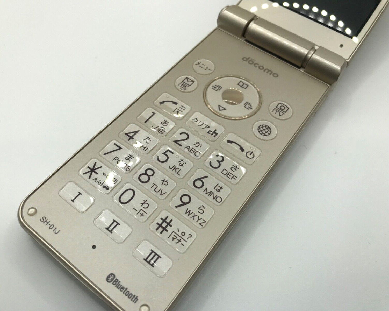 SHARP AQUOS SH-01J DOCOMO ANDROID Flip Phone Keitai UNLOCKED variation Gold