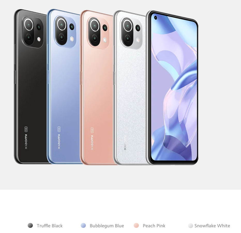 Xiaomi 11 Lite 5G NE Truffle Black – 8GB RAM – 128GB ROM – Global Unlocked NEW