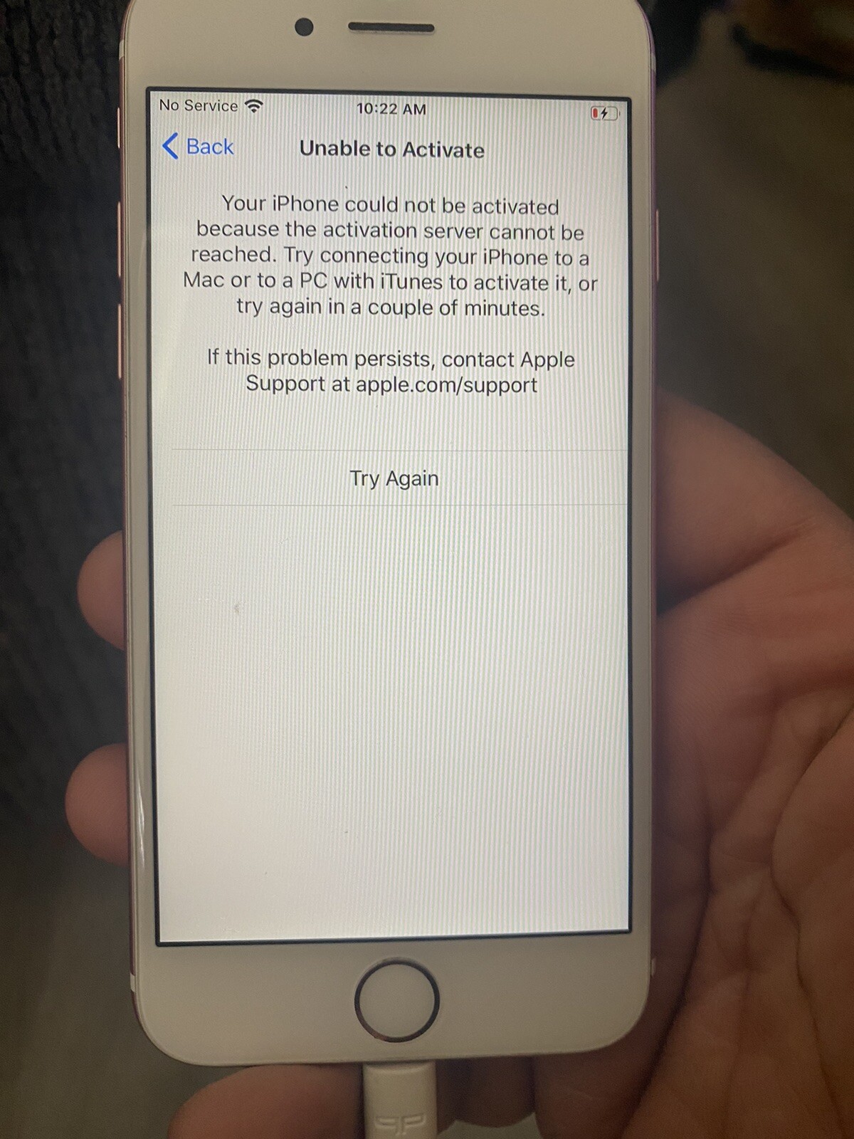 Apple iPhone 6s – 64GB – Rose Gold (Unlocked) A1688 (CDMA + GSM)